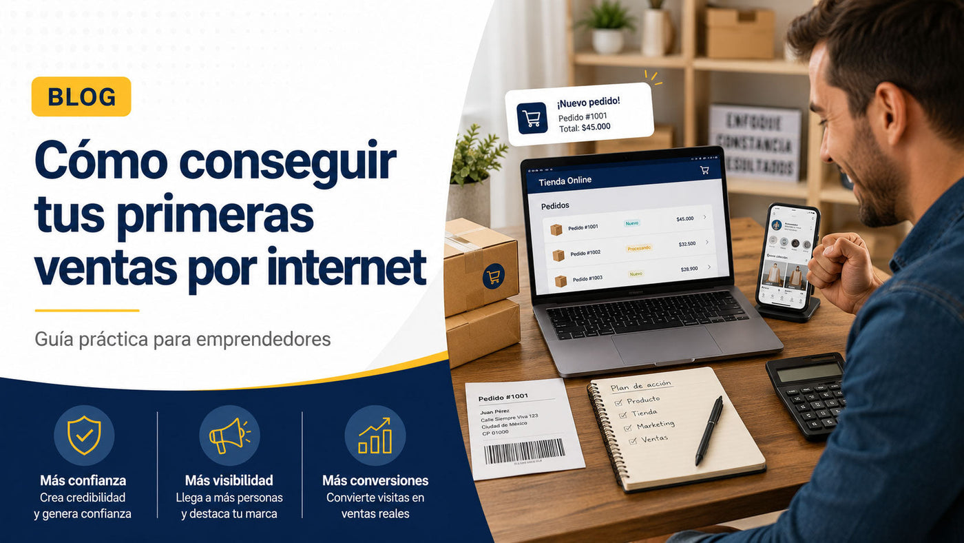 Cómo conseguir tus primeras ventas por internet