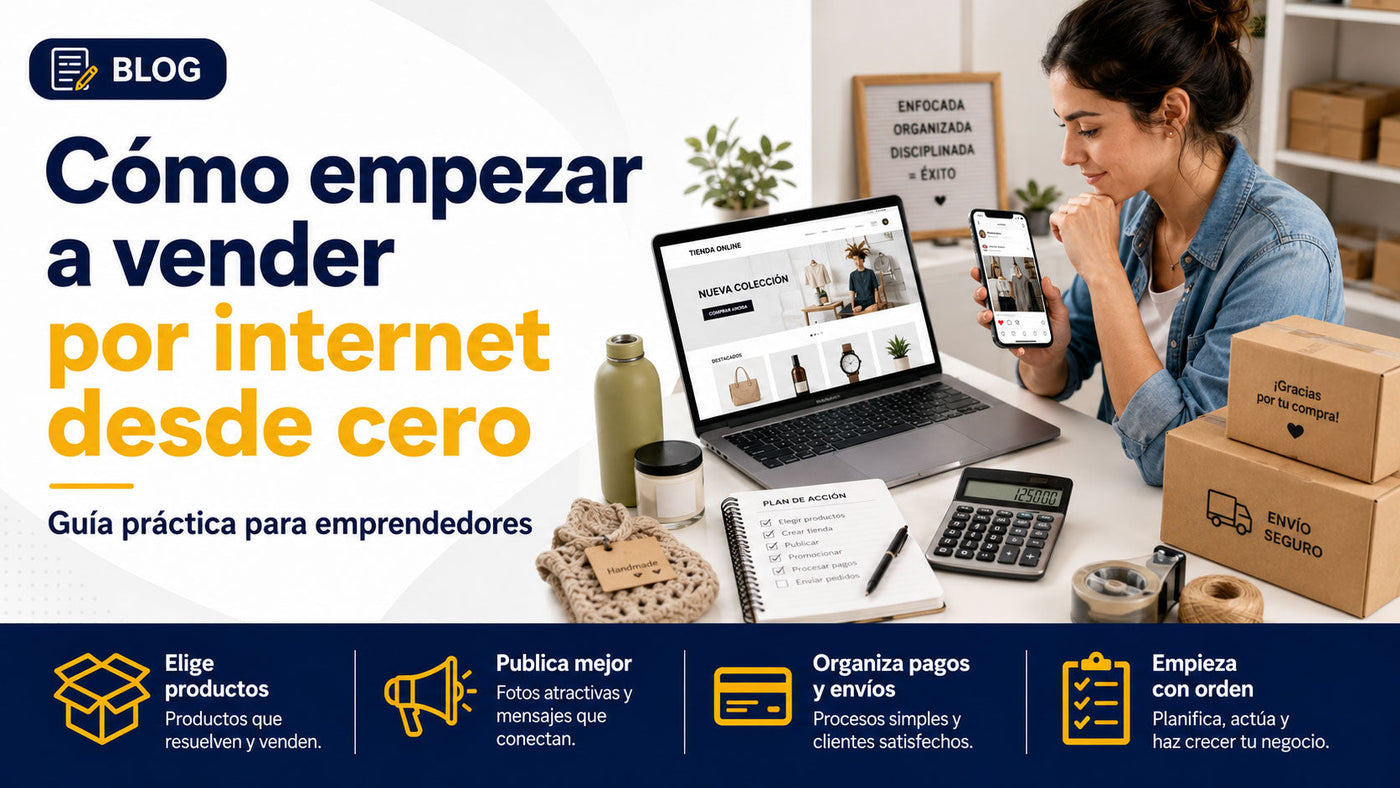 Cómo empezar a vender por internet desde cero