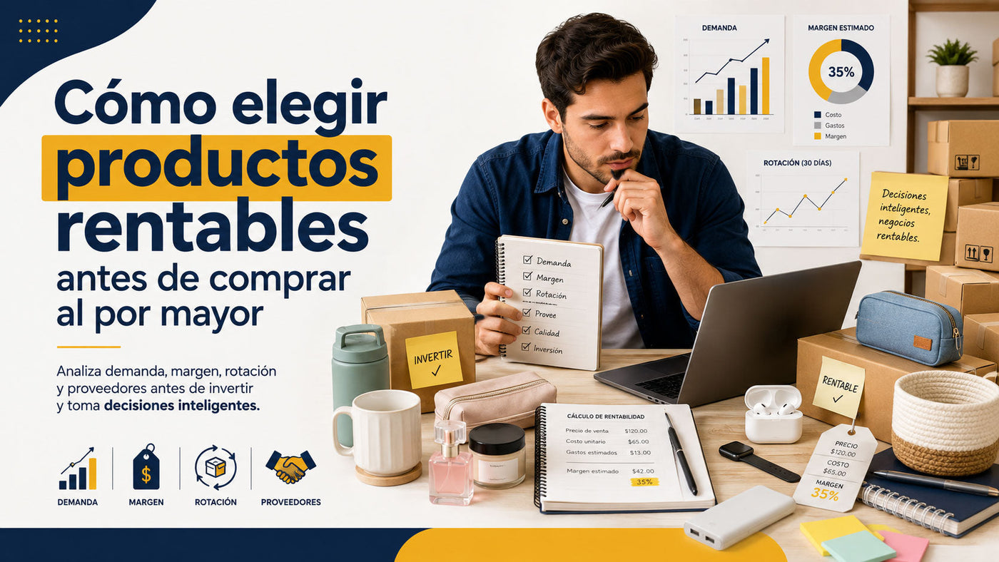 Cómo elegir productos rentables antes de comprar al por mayor