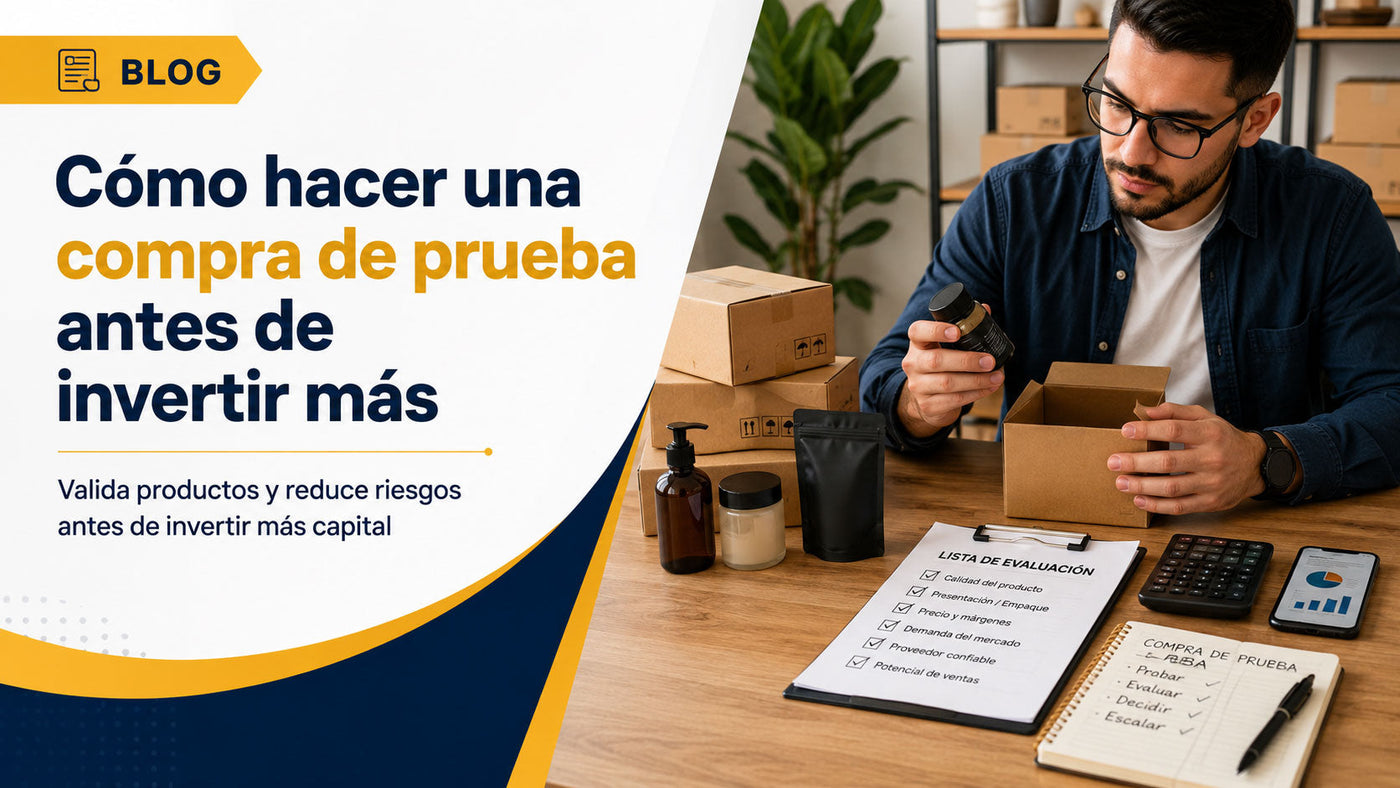 Cómo hacer una compra de prueba antes de invertir más