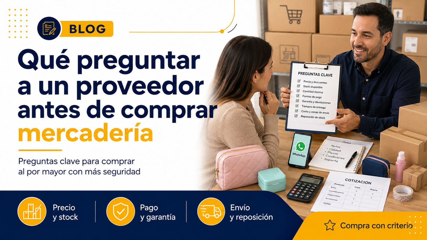 Qué preguntar a un proveedor antes de comprar mercadería