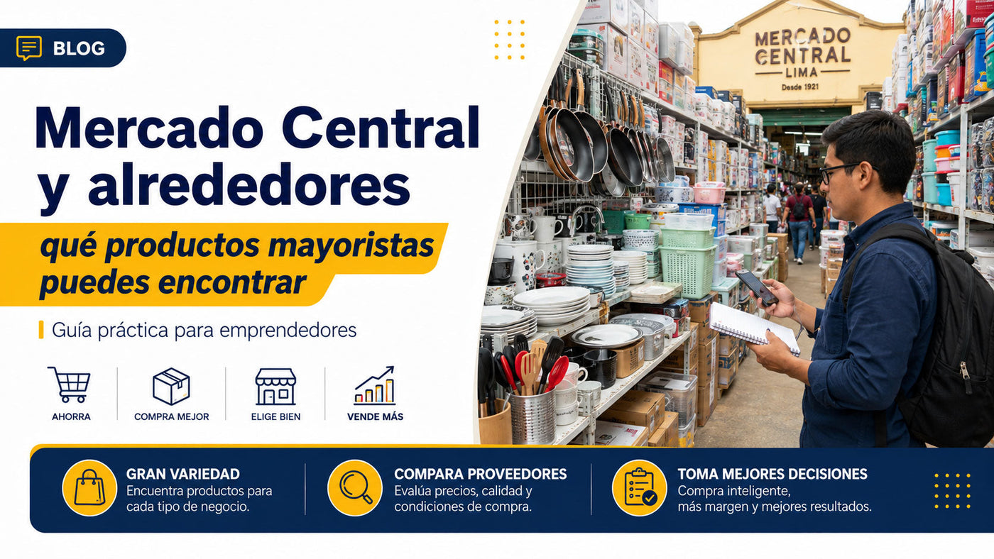 Mercado Central y alrededores: qué productos mayoristas puedes encontrar