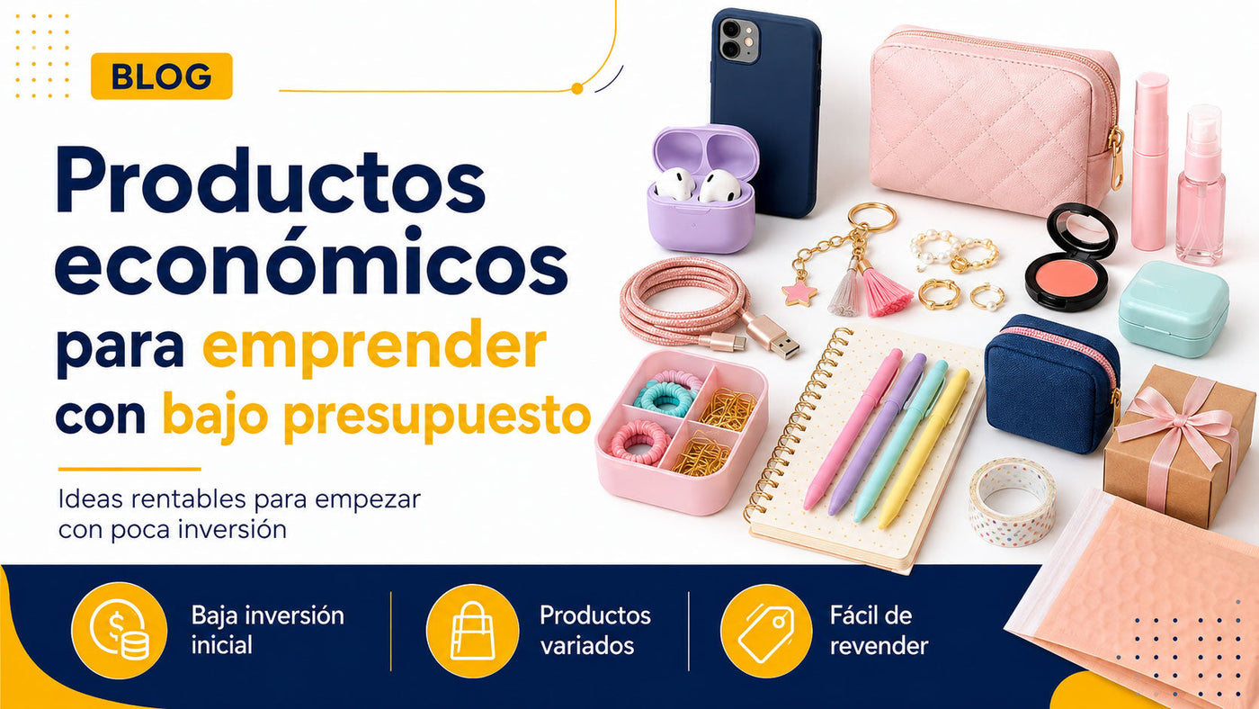 Productos económicos para emprender con bajo presupuesto