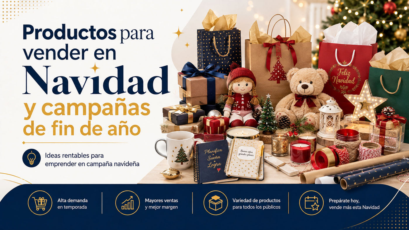 Productos para vender en Navidad y campañas de fin de año