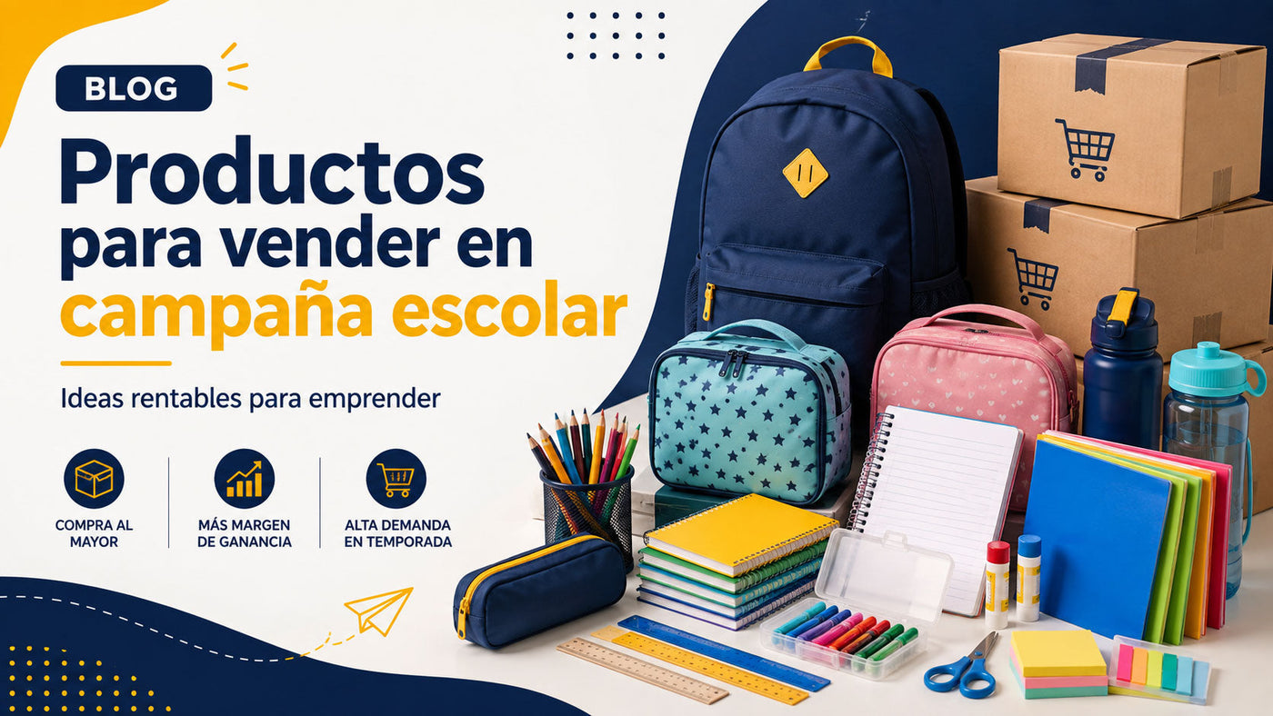 Productos para vender en campaña escolar