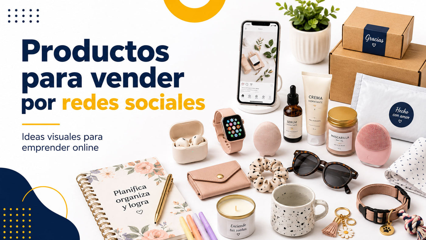 Productos para vender por redes sociales