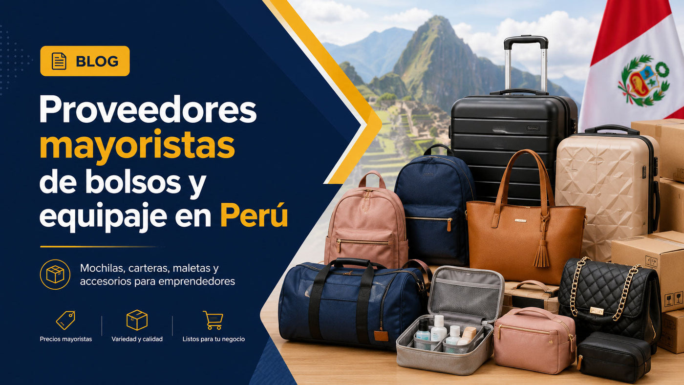 Proveedores mayoristas de bolsos y equipaje en Perú