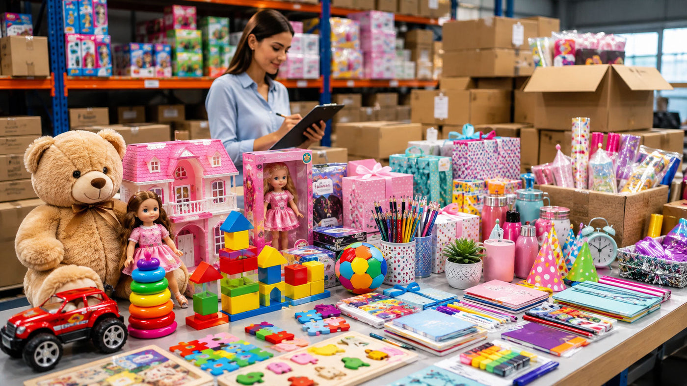 Proveedores mayoristas de juguetes y bazar: qué productos comprar para vender