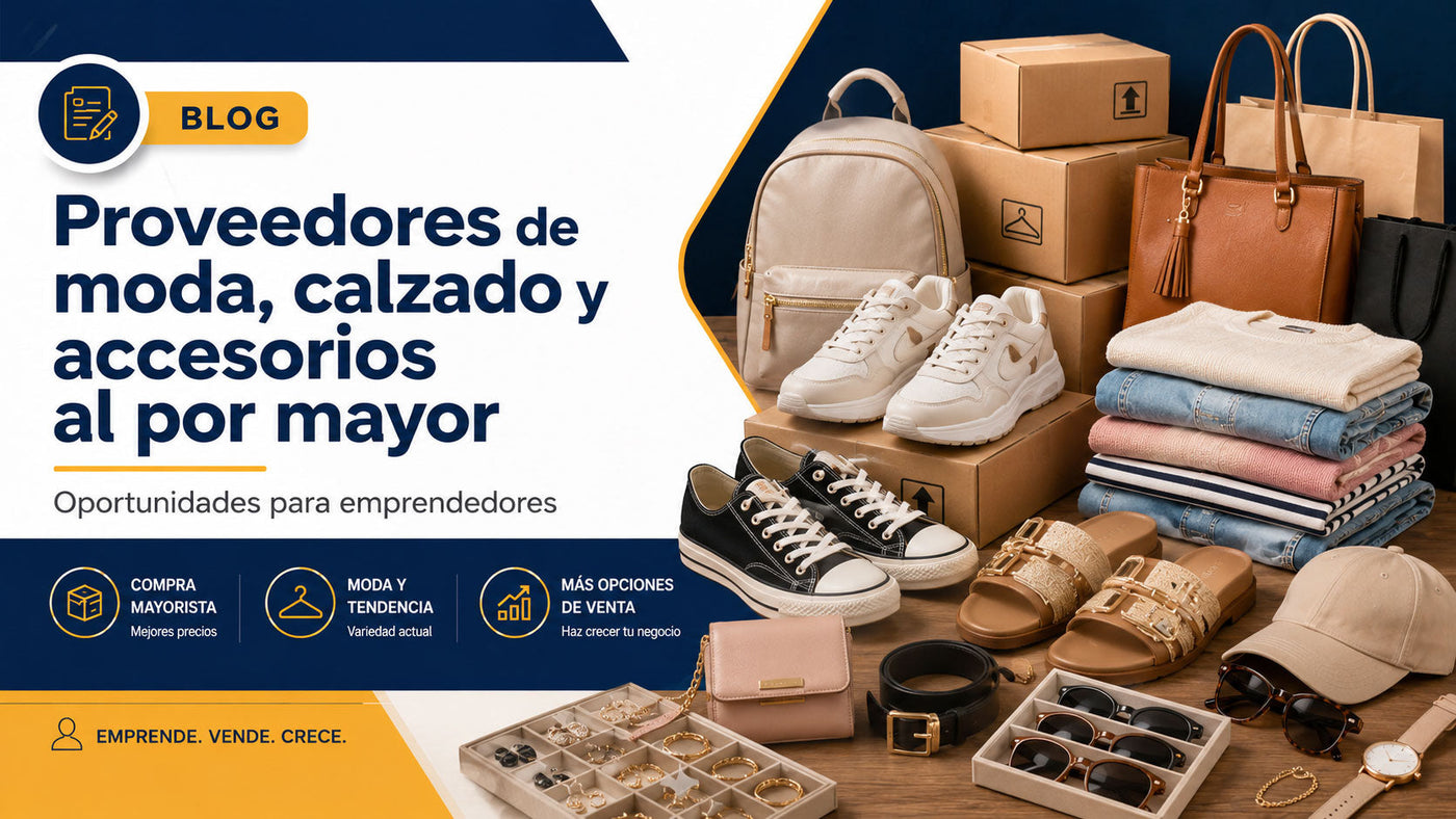 Proveedores mayoristas de moda, calzado y accesorios
